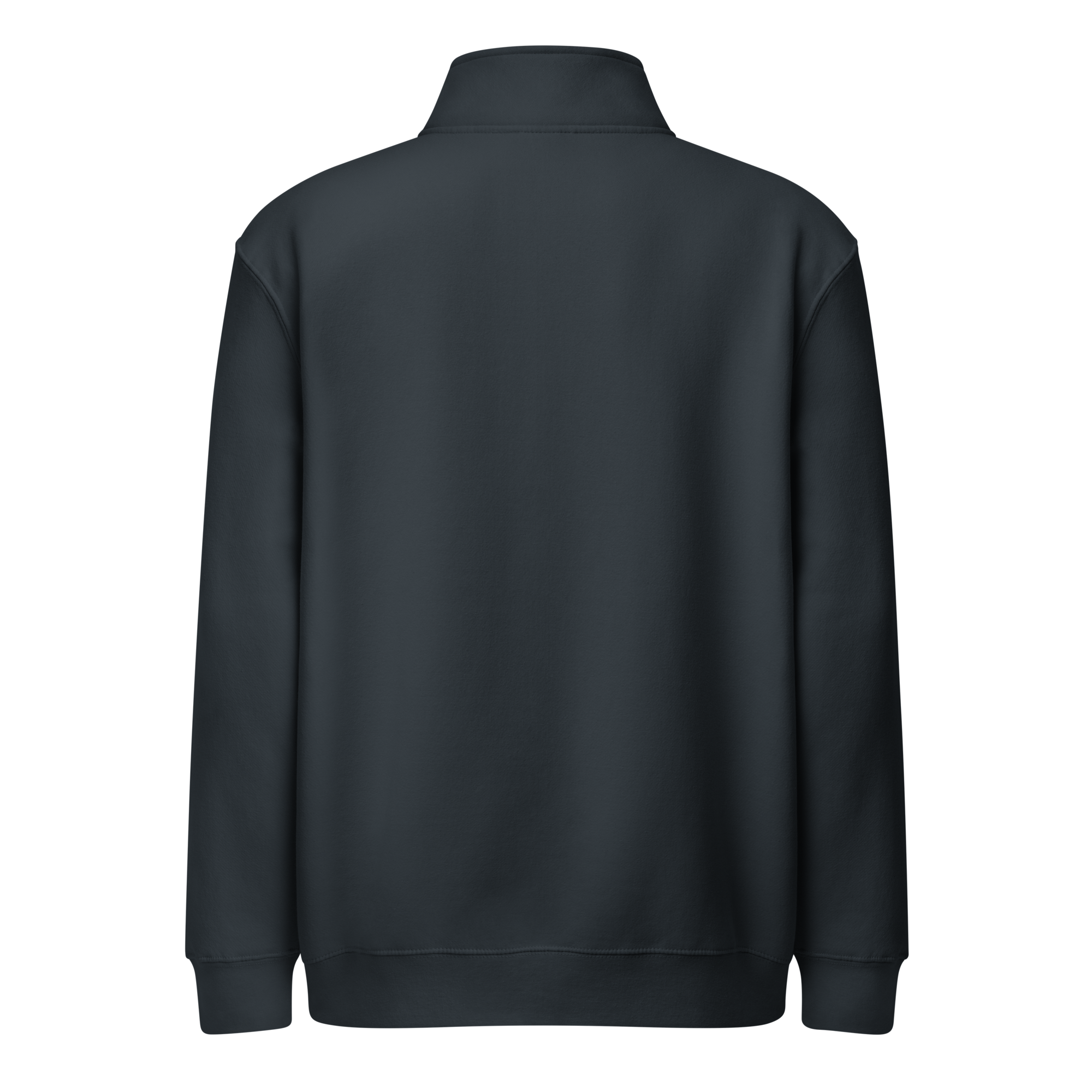 Quarter Zip — Navy back